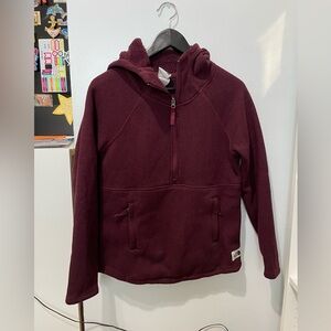 The North Face Women's Maroon Fleece Jacket